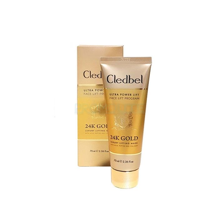 Cledbel 24K Gold ◆ Maske für das Gesicht ◆ in Trient