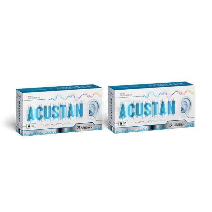 Acustan ◆ hearing enhancement capsules ◆ in Bellinzona