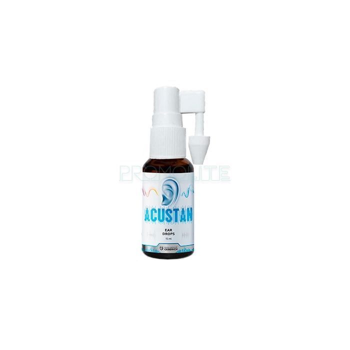 Acustan drops ◆ gocce per migliorare ludito ◆ a San Baudilio de Llobregat