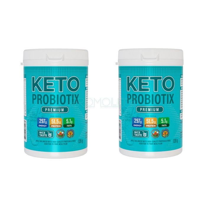 Keto Probiotix ◆ txokolate zaporeko pisua galtzeko koktela ◆ Lugon