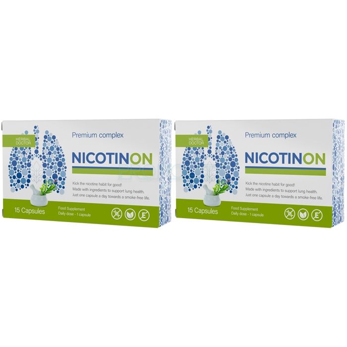 Nicotinon Premium ◆ capsules that make it easier to quit smoking ◆ in Roman