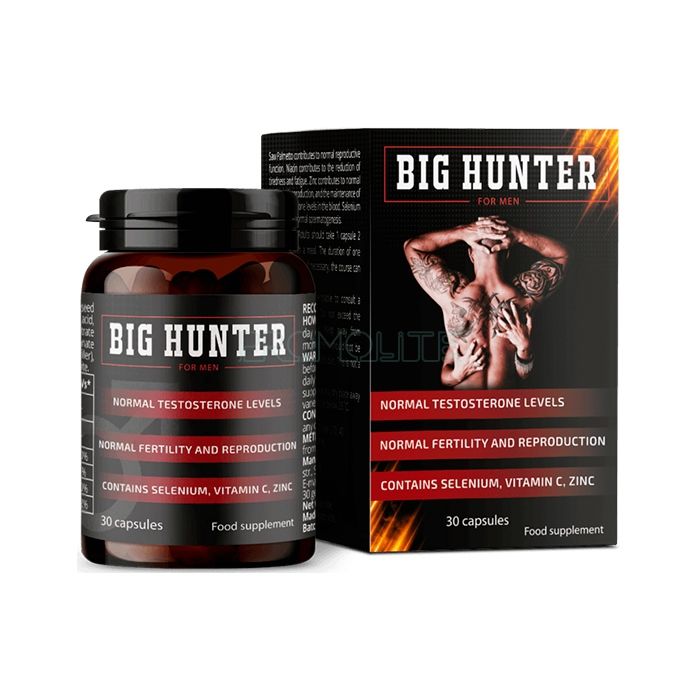 Big Hunter ◆ capsules for prostatitis ◆ in Mako