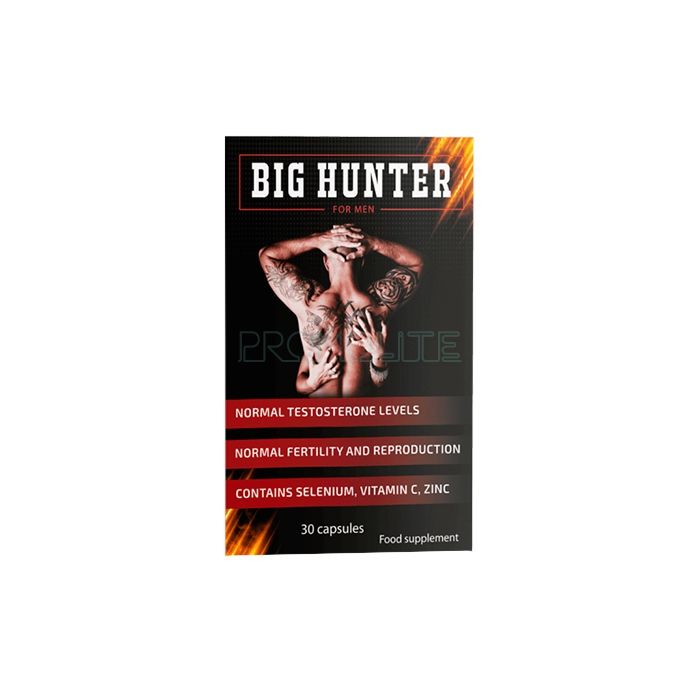 Big Hunter ◆ cápsulas para la prostatitis ◆ en Santander