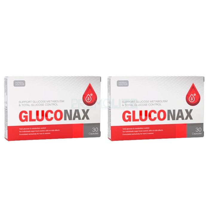 Gluconax caps ◆ means for normalizing sugar levels ◆ in Torrejon de Ardoz