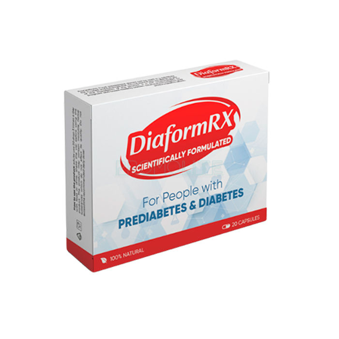 DiaformRX caps ◆ means for normalizing sugar levels ◆ in Vilkaviskis