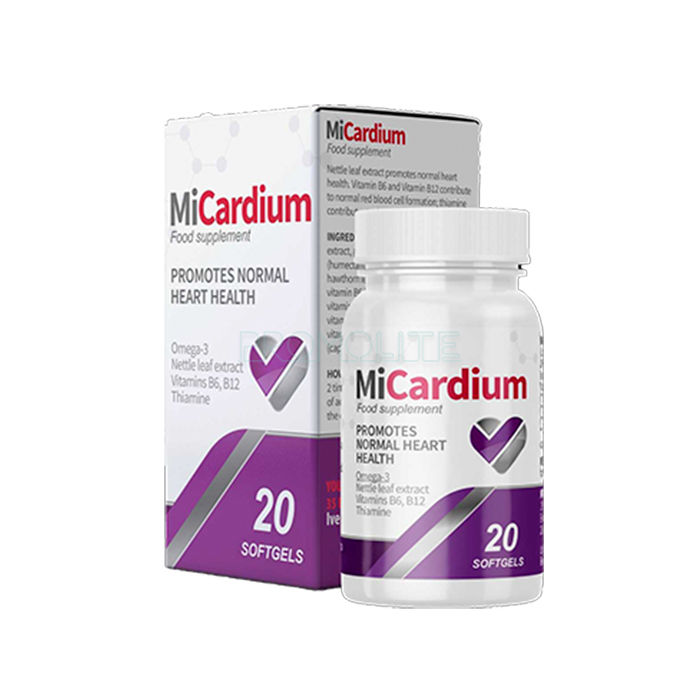 MiCardium ◆ remedy for high blood pressure ◆ in Gulbene