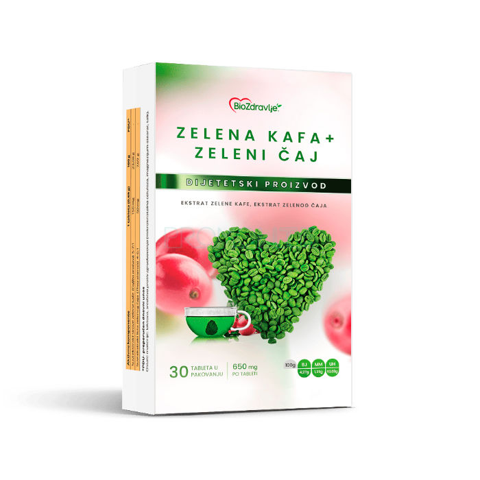 Zelena Kafa plus ◆ súlykontroll termék ◆ Arandjelovacban